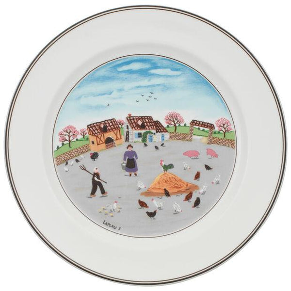 Design Naif - Dinner Plate Country Yard