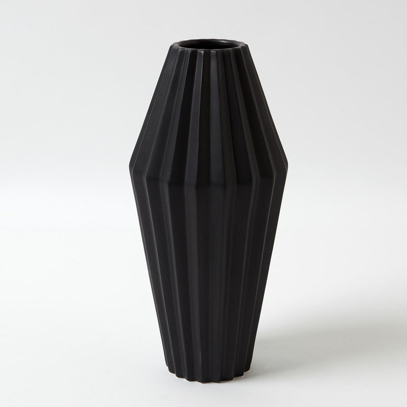 Milos - Vase Matte Black Large