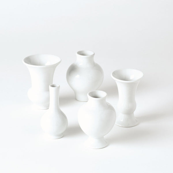 Mini Chinoise - Vases White (Set of 5)