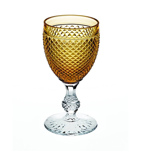 Bicos Bicolor - Goblet With Amber Top