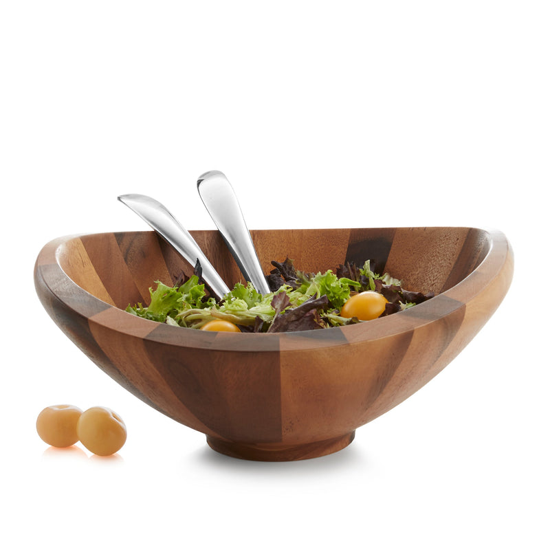 Butterfly - Salad Bowls w/ Servers