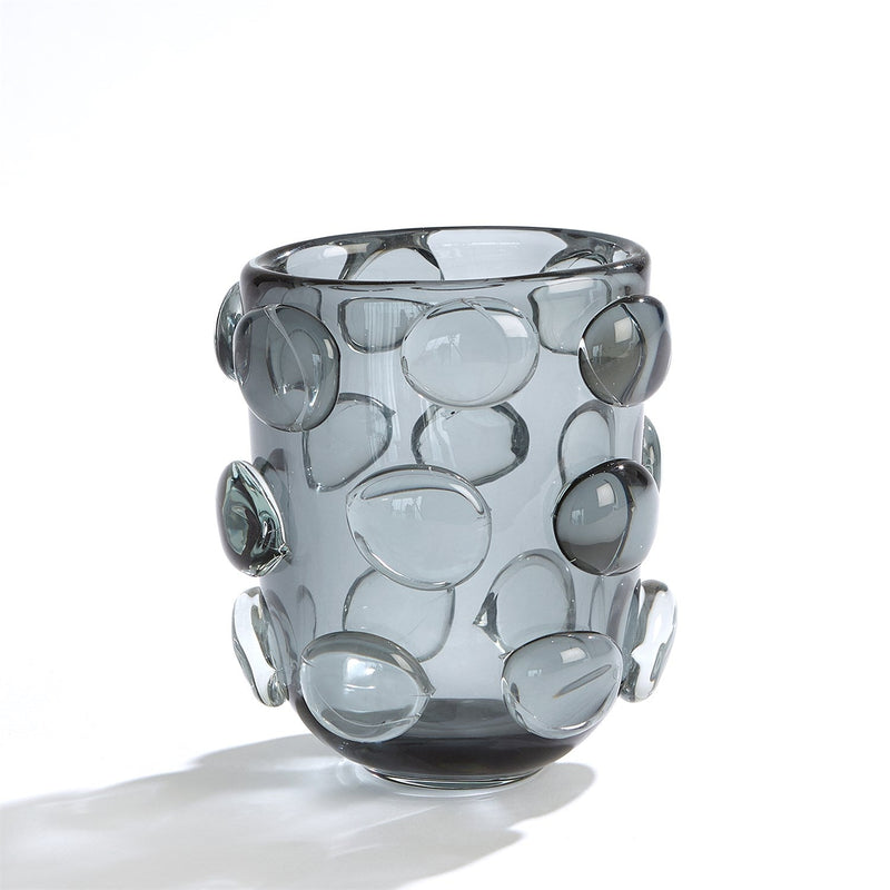 Rondelle - Grey Vase Small