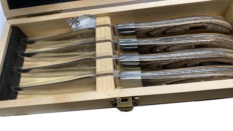 Lou Laguiole Louis Steak Knives, Set of 6