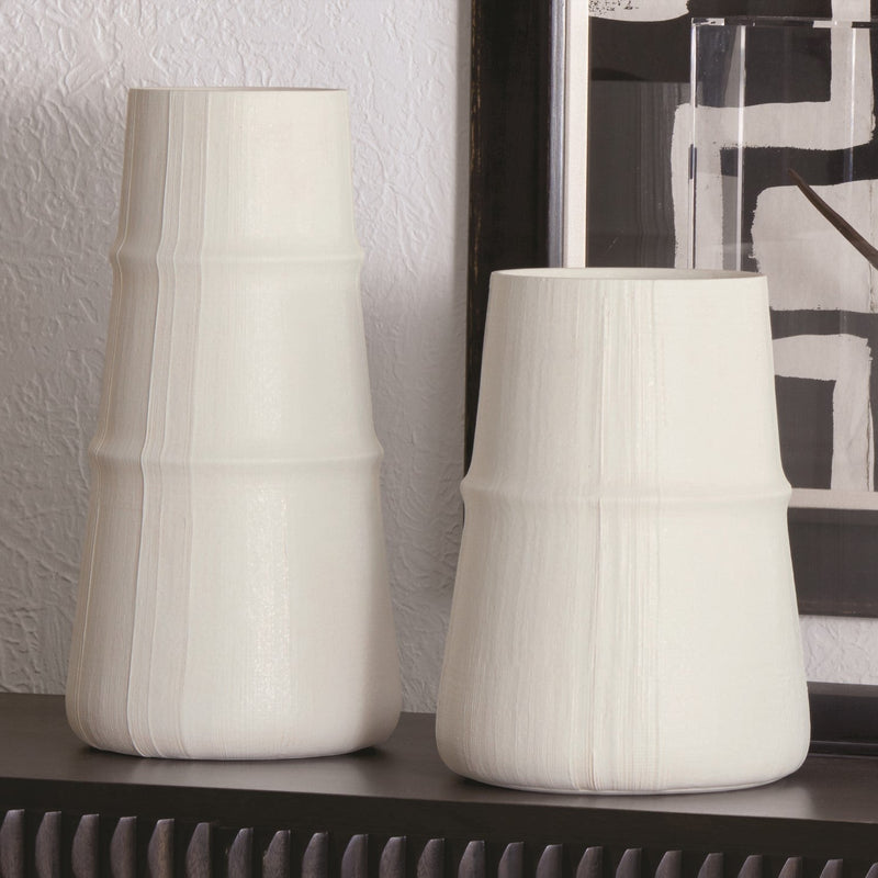 Linen - Soft White Vase Medium