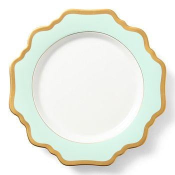 Anna's Palette - Dessert Plate - Aqua Green