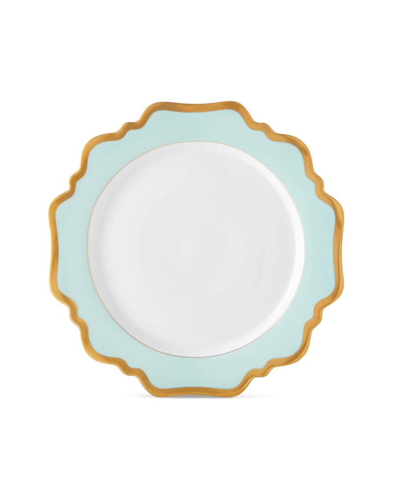 Anna's Palette - Dinner Plate - Aqua Green