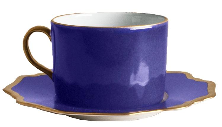 Anna's Palette - Tea Cup - Indigo Blue