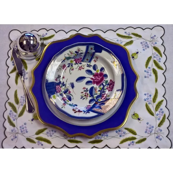 Anna's Palette - Dinner Plate - Indigo Blue