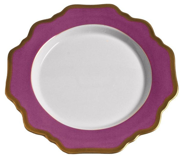 Anna's Palette - Dessert Plate - Purple Orchid