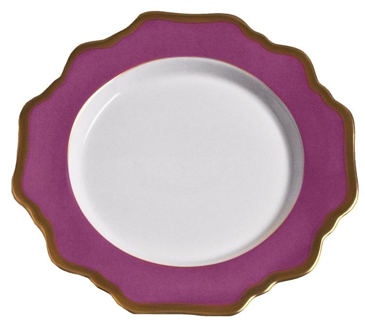 Anna's Palette - Bread & Butter Plate - Purple Orchid