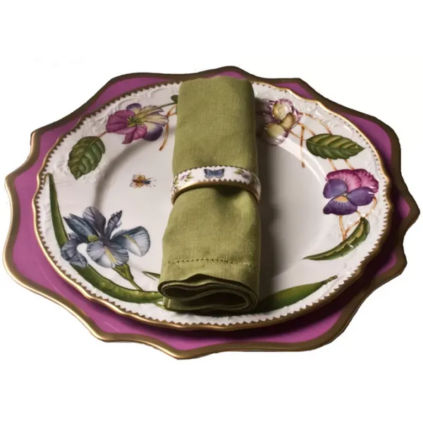 Anna's Palette - Dinner Plate - Purple Orchid