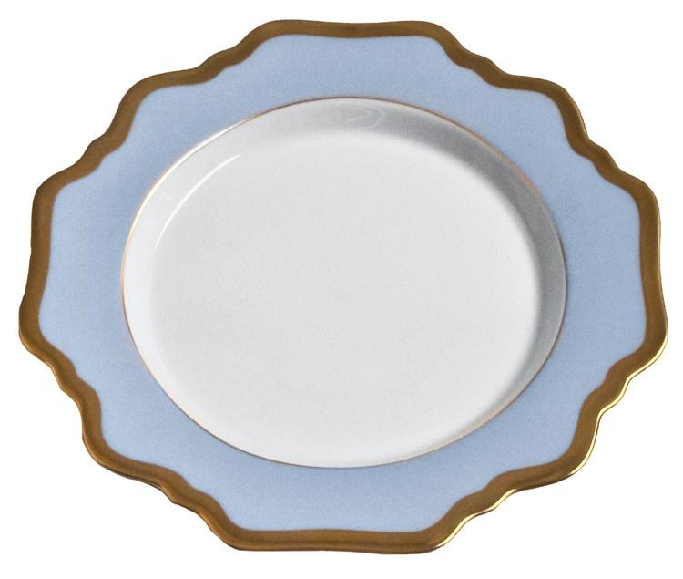 Anna's Palette - Bread & Butter Plate - Sky Blue