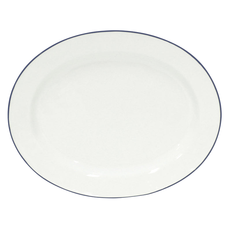 Beja white - Oval platter