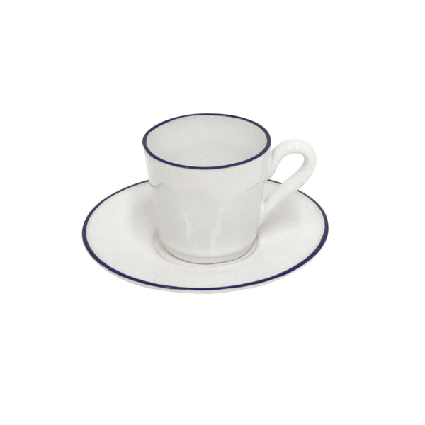 Beja white - Coffee cup & saucer