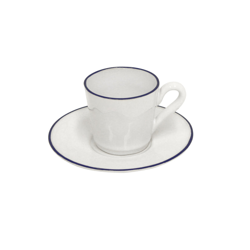 Beja white - Coffee cup & saucer