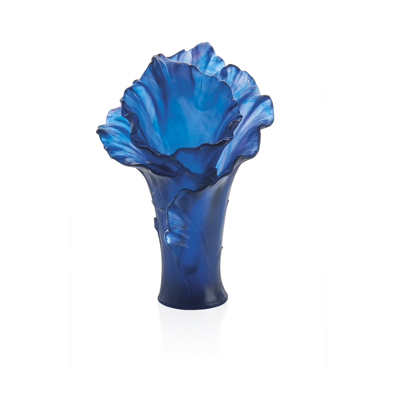 Large Dark Blue Vase