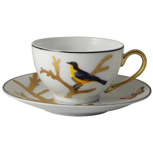 Aux Oiseaux - Tea Cup And Saucer