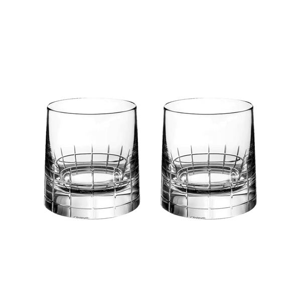 Graphik - Crystal Old Fashioned Glasses (Set of 2)