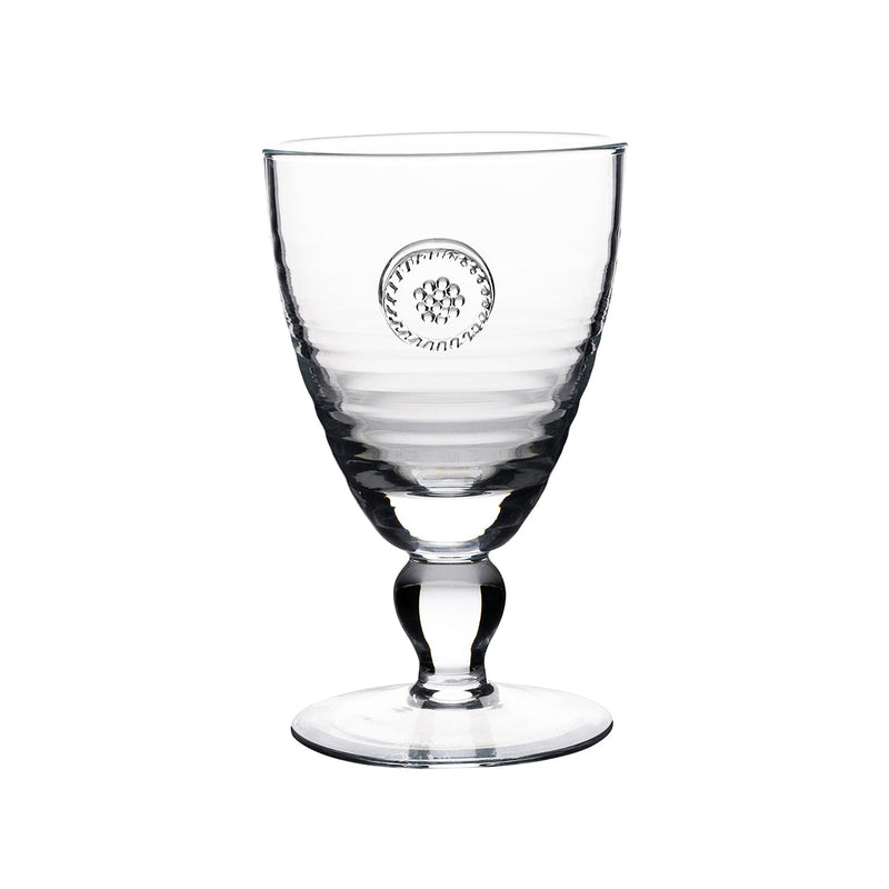 Berry & Thread Glassware - Footed Goblet