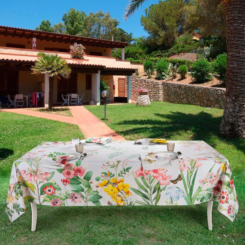 Blooming - Satin Tablecloths 142"x71"