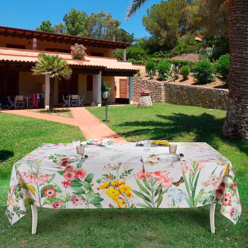 Blooming - Satin Tablecloths 160"x71"