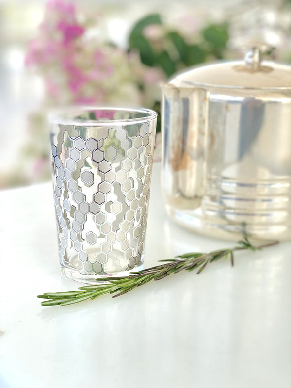 Tea Glasses Nectar Silver - (Set of 6)