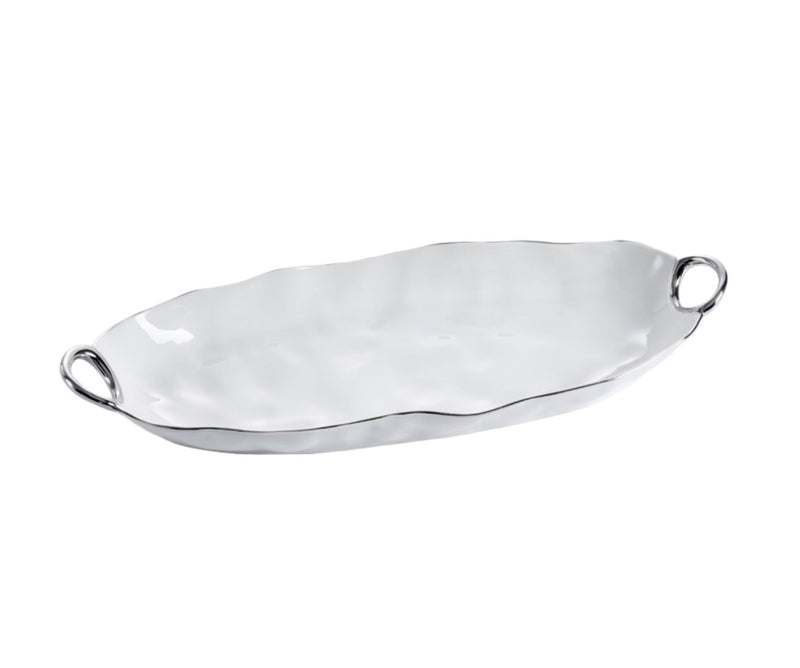 Handles with Style - White and Silver - Deep Long Server