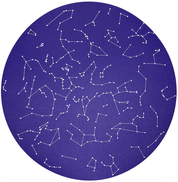 Constellations Stars - Round Pebble Placemats (Set of 4)
