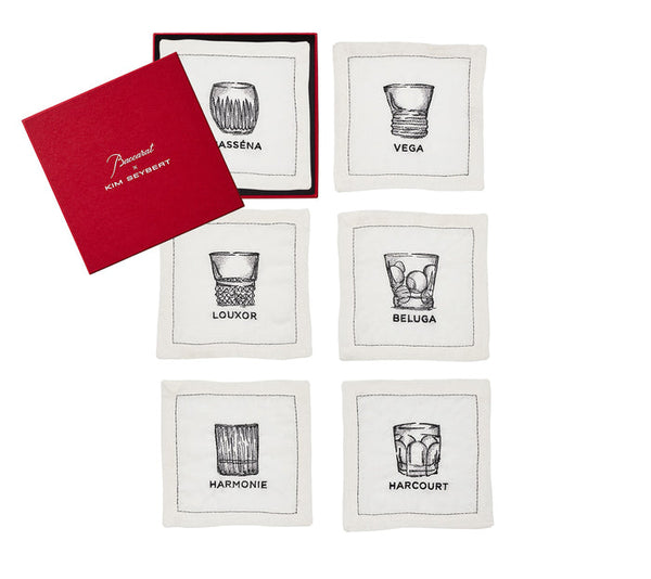 Cocktails - Cocktail Napkins - Kim Seybert (Set of 6)