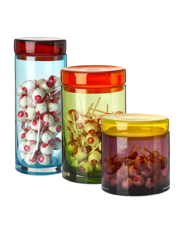 Chic - Caps and Jars Multi-Colour (Set of 3)