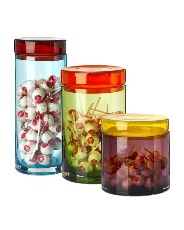 Chic - Caps and Jars Multi-Colour (Set of 3)
