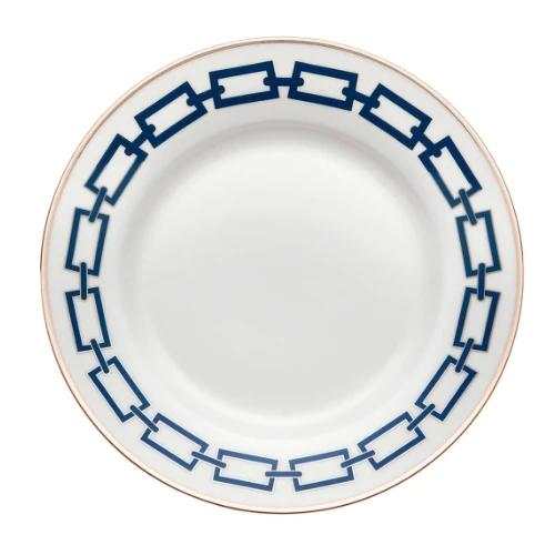 Catene Blue - Flat dessert plate