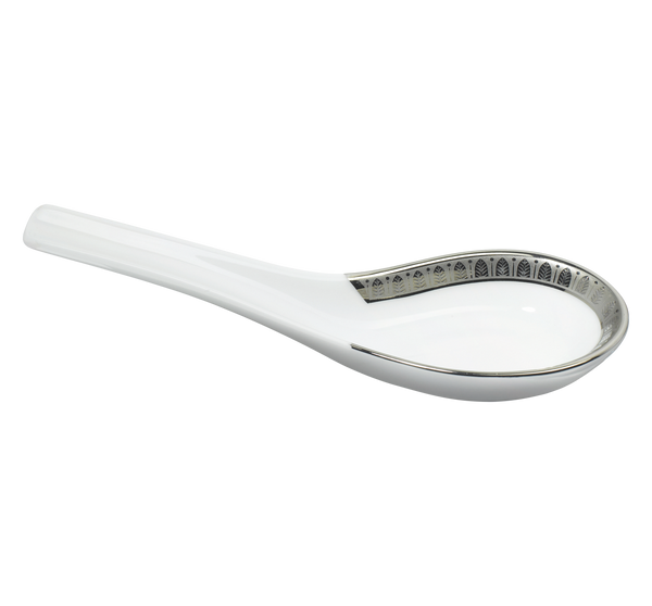 Malmaison Platinum - Porcelain Chinese Spoon