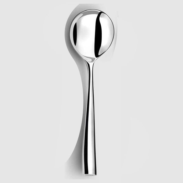 Silver Silhouette - Round Soup Spoon