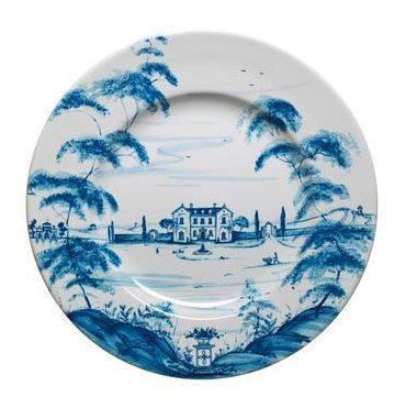 Country Estate Delft Blue - Dinner Plate Main House