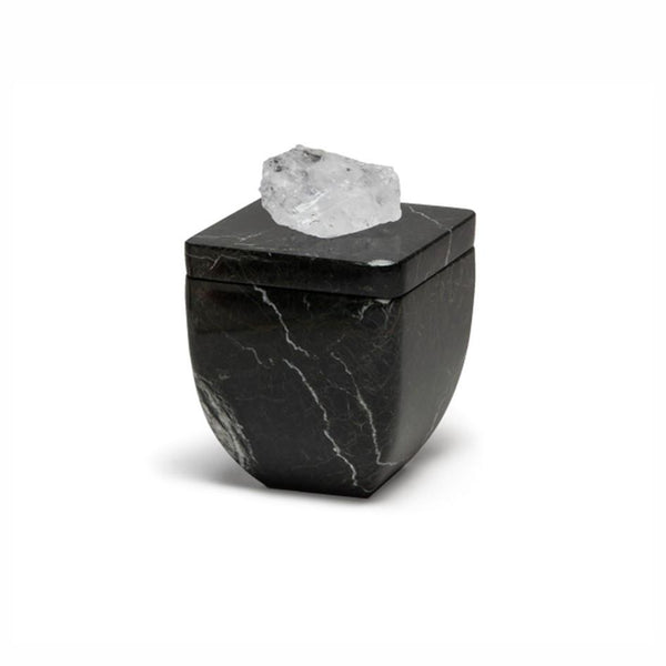 Crepe Myrtele - Tappered Black Marble Box Quartz
