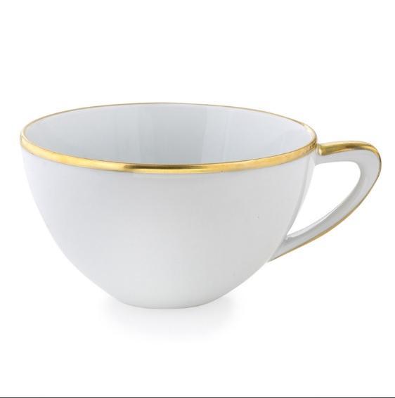 Simply Elegant - Gold Tea Cup & Saucer