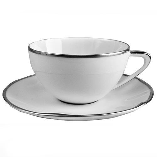 Simply Elegant - Platinum Tea Saucer                  