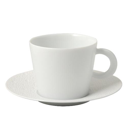 Ecume Blanc - Tea Cup And Saucer