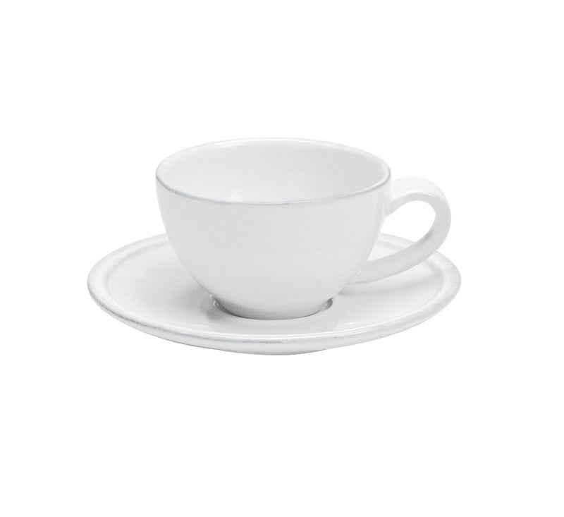 Friso white - Coffee cup & saucer