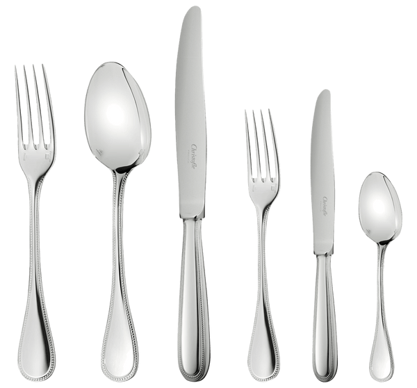 Perles - Silver Plated - Flatware (Set of 36)