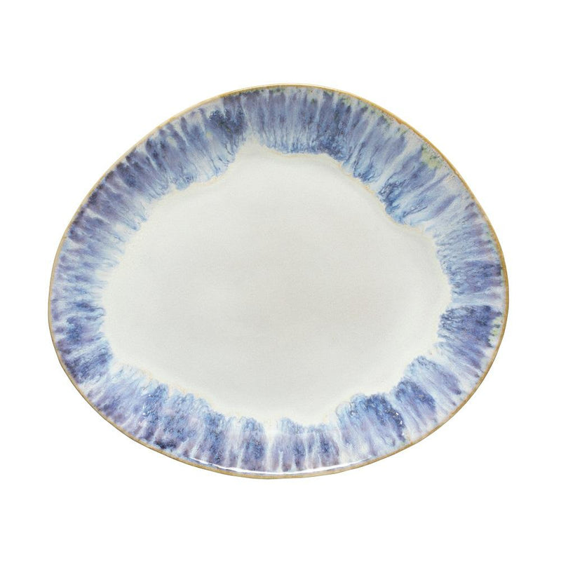 Brisa ria blue - Oval dinner plate/platter