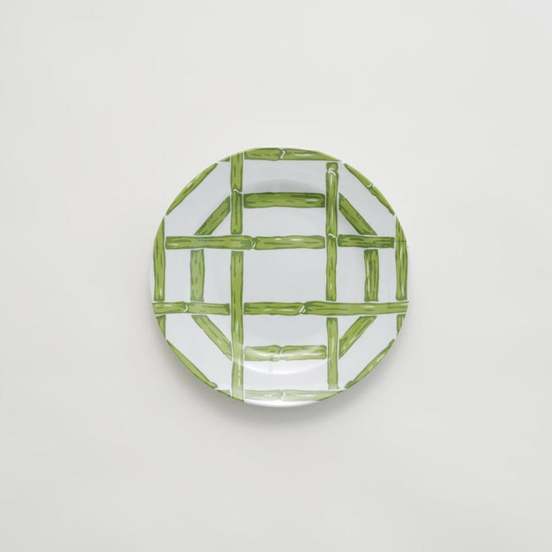 Bamboo - Melamine Appetizer Plate (Set of 6)