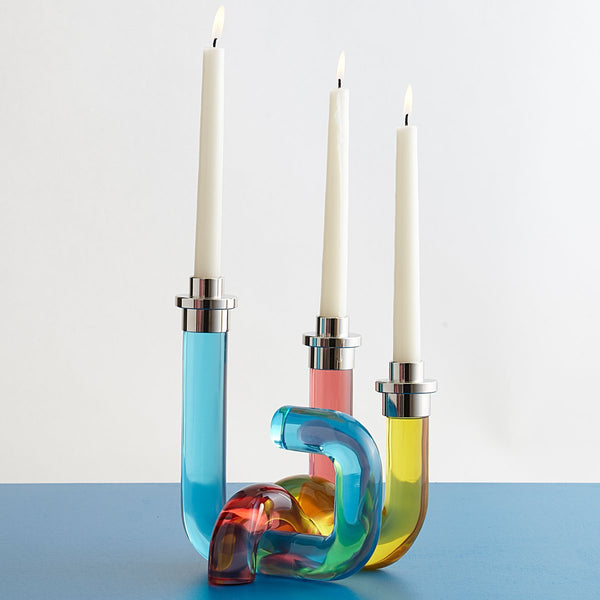 Pompidou Acrylic Candleholder