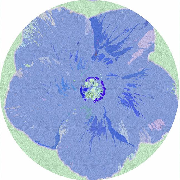 Hibiscus Pebble - Round Placemat Clematis (Set of 2)