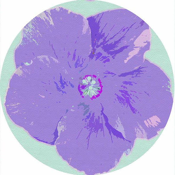 Hibiscus Pebble - Round Placemat Wander (Set of 2)