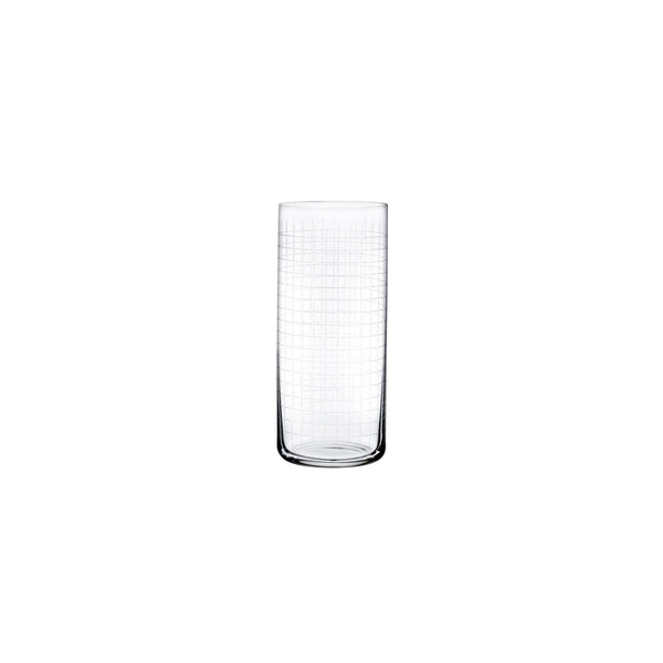 Finesse Grid Set of 4 High Ball Glasses