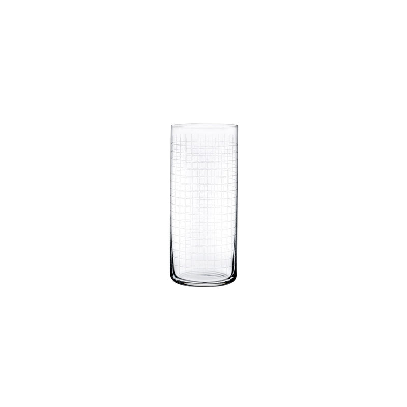 Finesse Grid Set of 4 High Ball Glasses