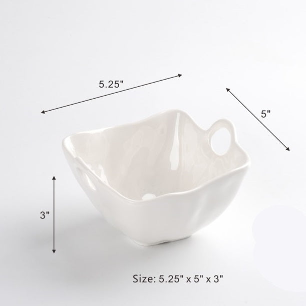 Ivy - White - Snack Bowl