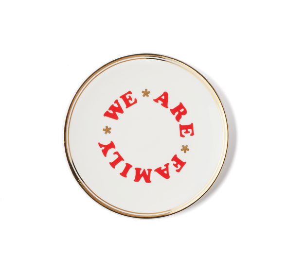 La Tavola Scomposta - We are Family - Coupe Plate